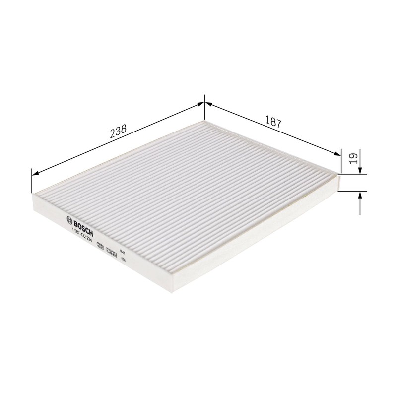 Bosch 1987432224 Pass Compartment Filter