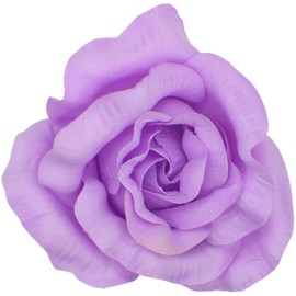 Topkids Accessories Flower Hair Clip or Brooch clip, Hair Accessories for Women, Hair clips for Girls and Women, Hair grips, Flower Clips, Girls Hair Accessories, Fancy Dress (Large, Lilac)
