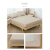 Vallein Full Waterproof Fitted Sheet, Waterproof Sides, Adult Bedwetting, Elderly/Nursery,