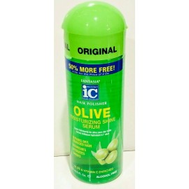 FANTASIA IC HAIR POLISHER 2X OLIVE MOISTURIZING SHINE SERUM REPAIRS  DAMAGE HAIR