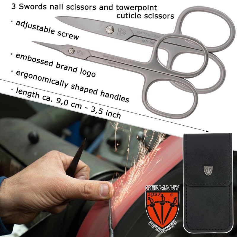 3 Swords Germany - Nail scissors and EXTRA fine Cuticle