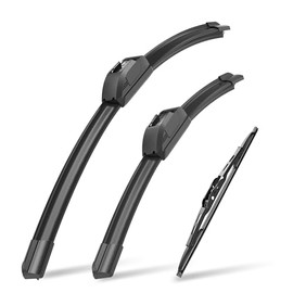 Escobillas Limpiaparabrisas de 26 pulgadas + 16 pulgadas con Escobilla Limpiaparabrisas Trasera de 13 pulgadas Juego de Repuesto Automotriz para Honda CR-V CRV 2012 2013 2014 2015 2016