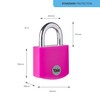 Yale - YE3B/38/119/1/P Standardsicherheit 38 mm Aluminium Vorhängeschloss - Pink