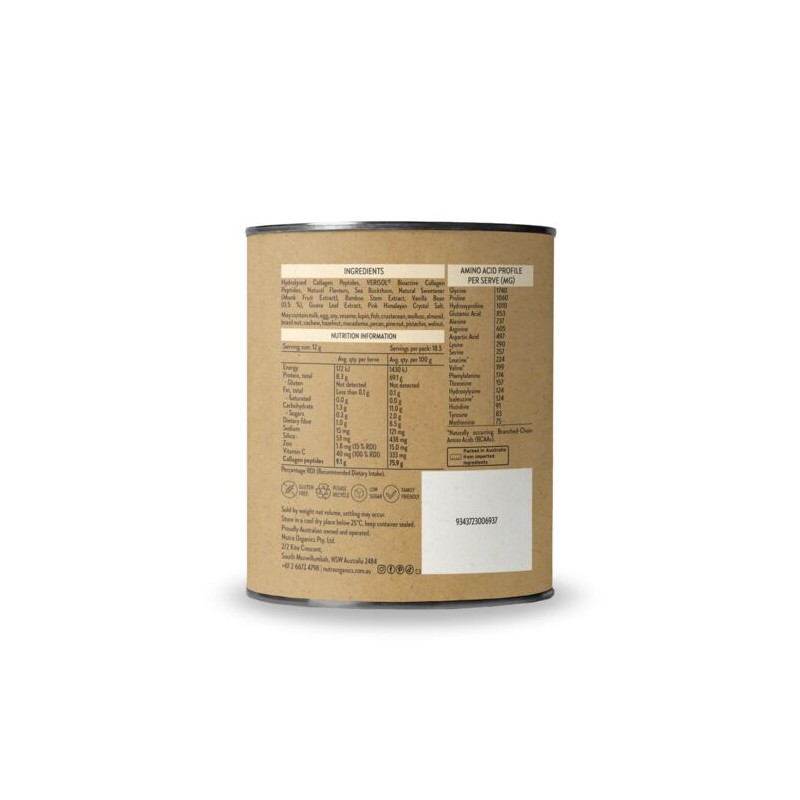 Nutra Naturals Collagen Beauty Coffee Vanilla 225g