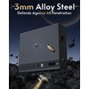 BE-TECH Gun Safe for Handgun,99.9% Accuracy Fingerprint Handgun Safe,3 Ways