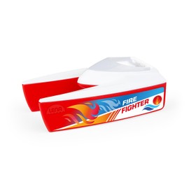 Lena 04714 Boaties Fire Boat Catamaran Style Approx. 17 cm Suitable for Bathtub, Indoor and Outdoor Use for Children from 2 Years