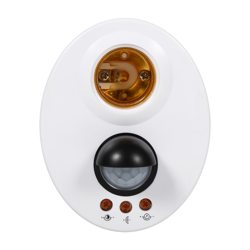 E27 Human Body Induction Automatic IR Infrared Sensor Light Socket