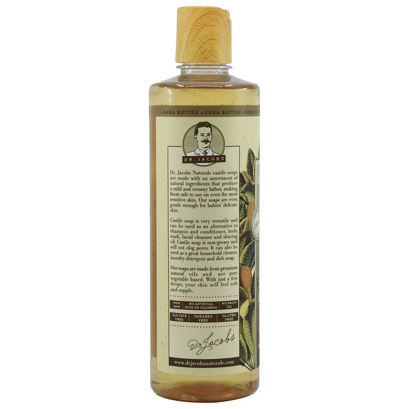 DR.JACOBS Dr. Jacobs Kasteal Soap: Shea Butter 16.6 fl oz