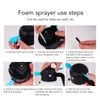 Foam Sprayer 2000mAh 1.8L Cordless Pressurized PP Electric Foam Spray