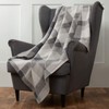 Dreamscene Winter Check Fleece Blanket Super Soft Warm Cosy Sofa