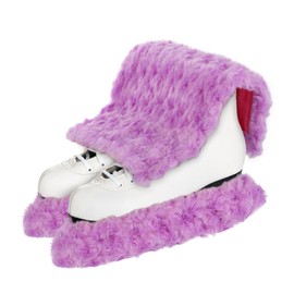 lasuroa Ice Skate Blade Covers and Towel, Ice Skate Guard Fuzzy Hockey or Figure Skating Soakers Soft Skate Blade Covers for Kids Adults Ice Skating Accessories Gifts