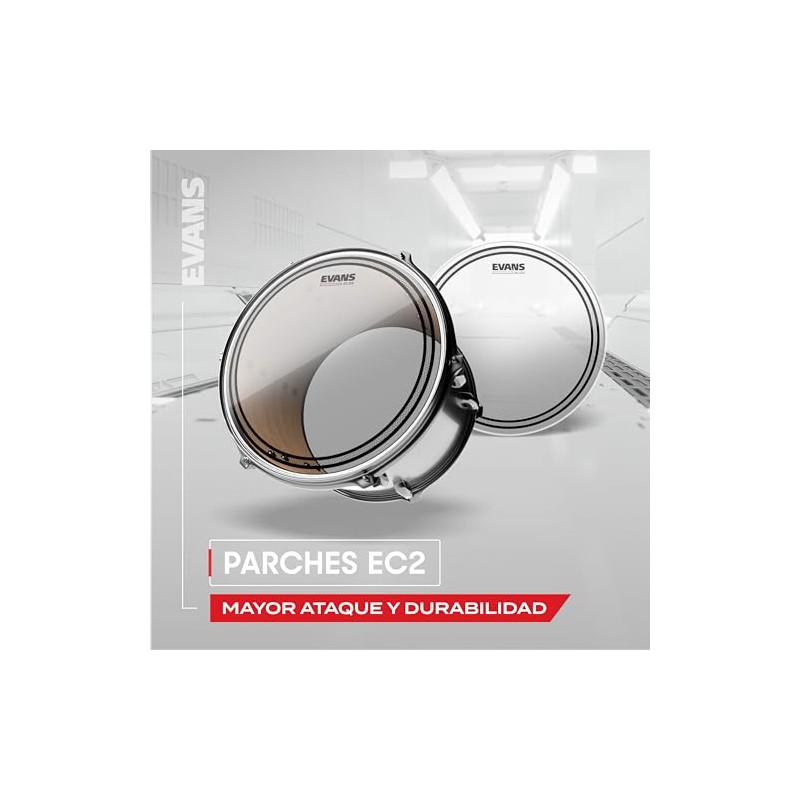 EVANS | EC2 | Parche para Tom | 10", 12",