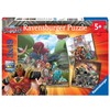 Ravensburger- Gormiti Children's Puzzles, Multi-Colour, 3 x 49 Pieces, 05016