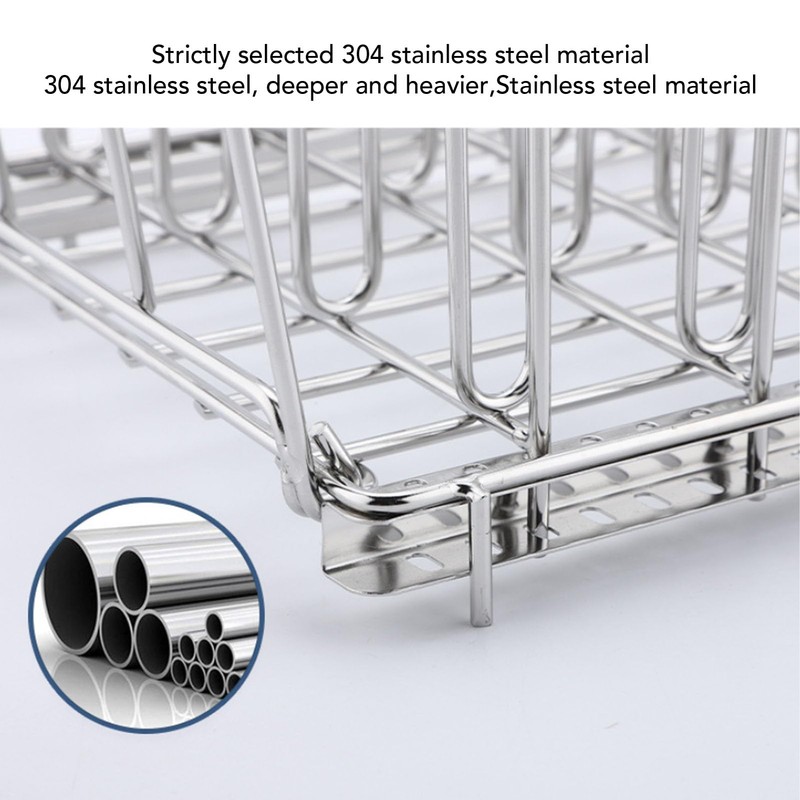 Slow Cooker Stainless Steel Rack with Large Capacity, Adjustable Circulation