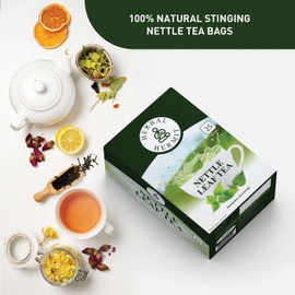 Nettle Tea Bags (25 nos) With 100% Pure Stinging Nettle Leaf (25 x 1.5g tea bags)