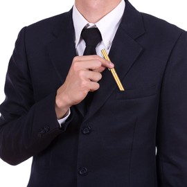 BBTO 10 Pieces Small Ballpoint Pens Mini Pens Bulk Metal Tiny Short Pocket Thin Gel Ink Purse Clip Writing Tool for Pockets Notebook Notepad Nurses Wallet Office