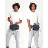Waterfly Waist Bag w/ Shoulder Strap, Water Bottle Holder, Multifunctional,