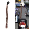 Colorful Stylish Motorcycle Helmet Ponytail Helmet Dreadlocks Braids with Suction