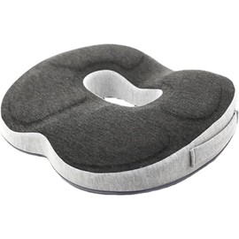 Yolispa Antidekubitus Stuhlkissen Orthopädisches Sitzkissen Memory Schaum Steißbeinkissen Donut Ergonomisches Sitzkissen für Bürostuhl Auto Wirksam zur Linderung von Hämorrhoiden, Prostata, Steißbein