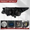 YOOCOO Headlight Assembly Compatible with 2014 2015 Kia Optima Halogen