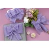 Ribbonitlux Lt. Purple Burlap Wired Ribbon, 2 inch x 20