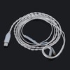 YYSEE 0.78mm 2 Pin Cable USB C IEM Upgrade Cable