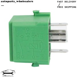 Unbranded Air Suspension Compressor Relay 5-Prong Fit For Mercedes C216 W164 W251 W221