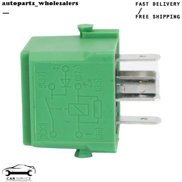 Unbranded Air Suspension Compressor Relay 5-Prong Fit For Mercedes C216