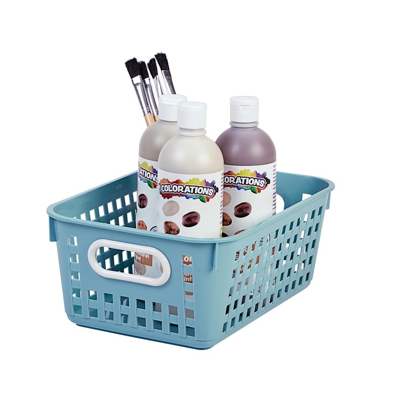 Really Good Stuff Medium Plastic Book Baskets, 11" by 7?"