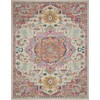 Nourison Passion Transitional Bohemian Ivory/Pink 8'x 10' Area Rug (8'