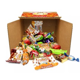 Rot Front Russian Sweets Candy Mix Chocolate, Toffee & Hard Candies Assortment 1lb/450g