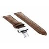 Ewatchparts 22mm Leather Watch Band Strap Compatible With Montblanc 4810