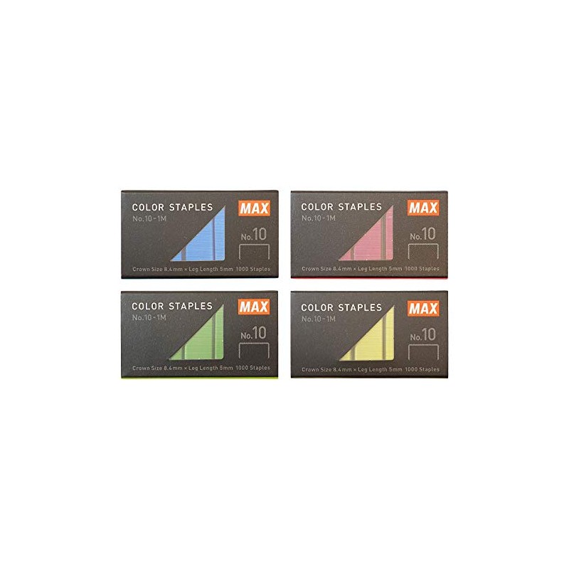 Max Staple Color Needle No. 10 Metallic Pink NO.10-1M/MP
