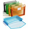 ThinkTex A4 Aktenordner aus Kunststoff, Ohne Trennwand, 6 cm Erweiterungs-Organizer,