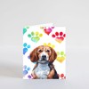 PICTURE THIS PRINTS Beagle Dog Greeting Card for Dog Lover,