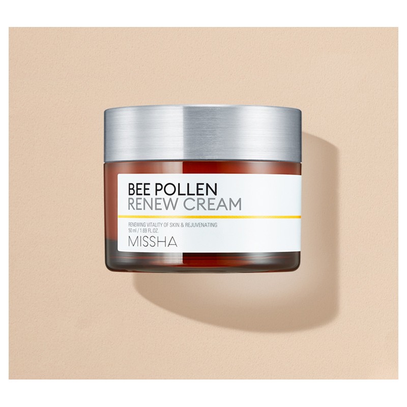 미샤 비폴렌 리뉴 크림, 50ml, 1개 Missha Bee Pollen Renew