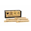 Topshop24you Countdown Cube Desk Calendar - Day Counter for Birthday,