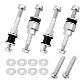 WOWTK Detachables Docking Hardware Kit fits for Harley Softail 2003-2017 FLSTC,2005-2007 FLSTSC,2006 FLST, 2003 FLSTS models with Detachables accessories or Soft saddlebags