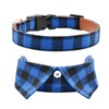Cotton Dog Collar with Bowtie, Comfortable Adjustable Cute Lapel Design