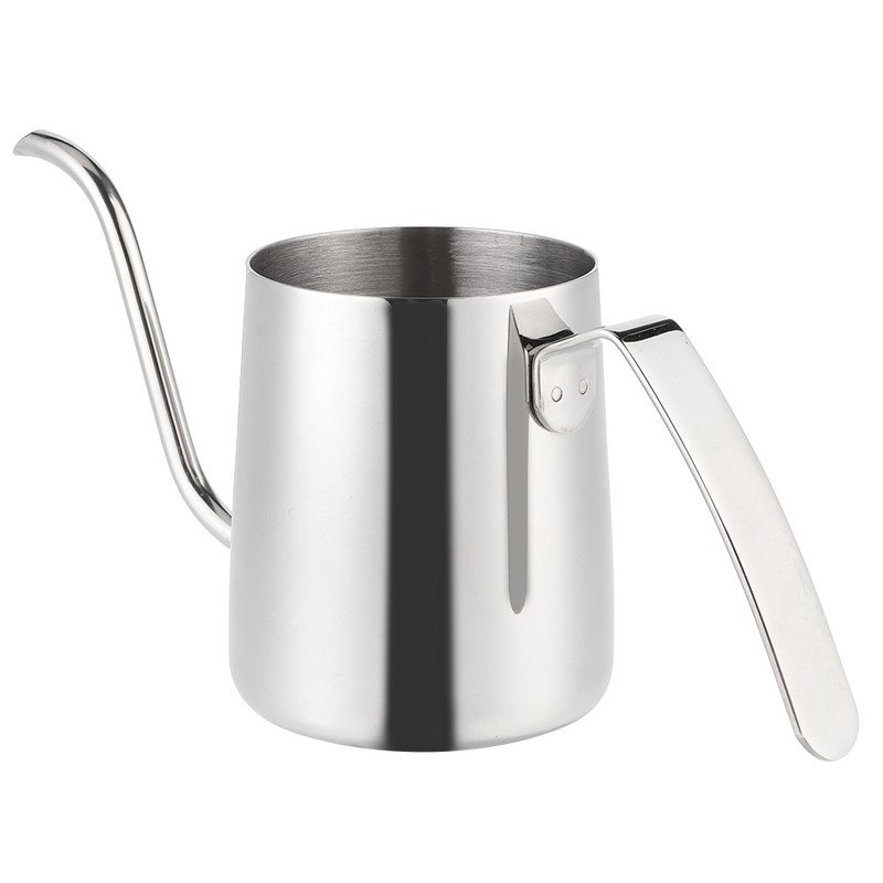 250ml Stainless Steel Coffee Pot Long Spout Kettle with Handle