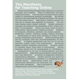 The Manifesto for Teaching Online