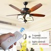 2 Pack Universal Ceiling Fan Remote Control Kit - 3-in-1