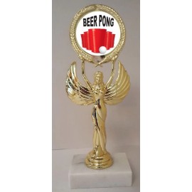 Winter Park Products Beer Pong Trophy 8-1/4" Tall  AS LOW AS $3.99 each FREE SHIPPING T05N3 - 1 Trophy at $7.99