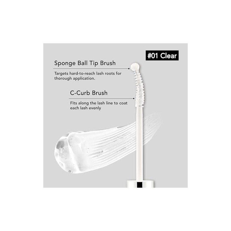 SONPARK Eyelash Serum for Eyelash Growth and Thickness, Black, Collagen