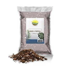 House Plant and Tropical Plant Potting Soil - Re-Potting Soil for All Types of Indoor House Plants, House Plant Re-Potting Soil - 8QTs