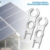 JRSHIRLEYLTD Set of 2 plug-in mounting tools, key tensioner set,