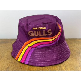 Unbranded NEW San Diego Gulls Hockey Retro Bucket Hat Reversible AHL Minor League Stadium