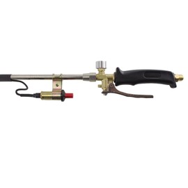 TITUS Push-Start Propane Weed Torch High Output Wood Ice Snow Roofing Road