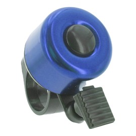 Mini Bicycle Bell Bicycle Bell Mountain Bike Road Bike Bell Stainless Steel – One Size (Blue)