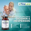 FineLand DIOSMIN & Hesperidin Complex, Premium Advanced Formula, 1000 mg,